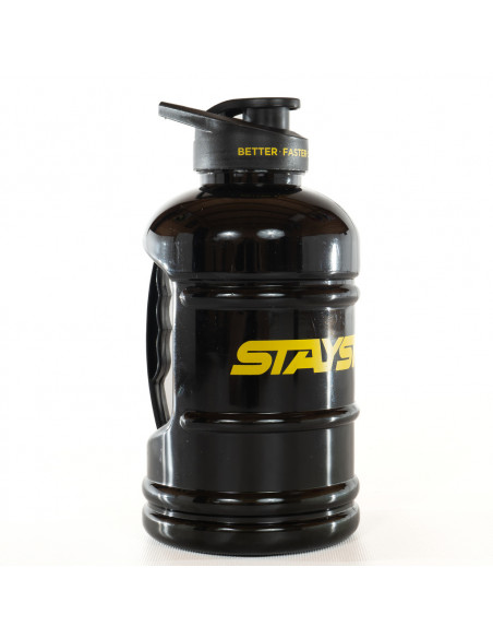Drinks Bottle Canister Stay Strong Black