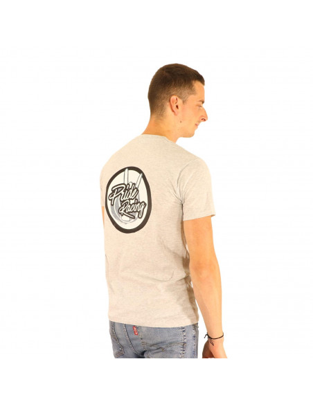 Pride Patch v2 Grey Heather T-Shirt