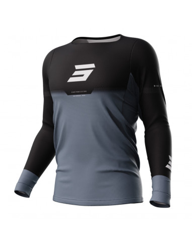 Shot Rogue Stok Black Jersey Long Sleeves - KID