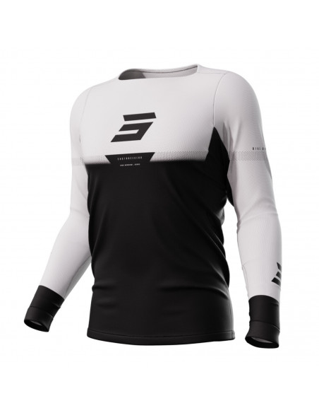 Shot Rogue Stok White Jersey Long Sleeves