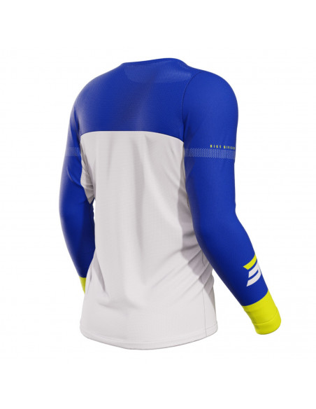 Maillot Manches Longues Shot Rogue Stok Bleu - Enfant