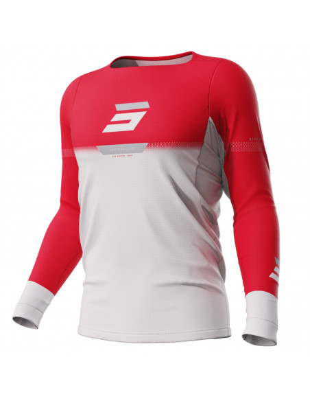 Maillot Manches Longues Shot Rogue Stok Rouge - Enfant