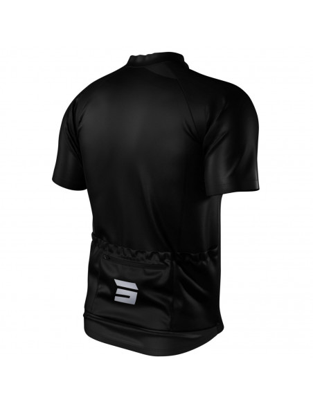 Maillot Manches Courtes Shot Unlimited Zip Noir