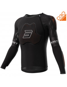 Shot Body Protector Race D3O Long Sleeves Black