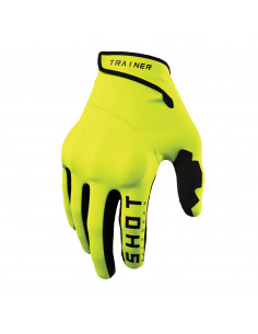 Shot Trainer CE 3.0 Gloves Neon Yellow
