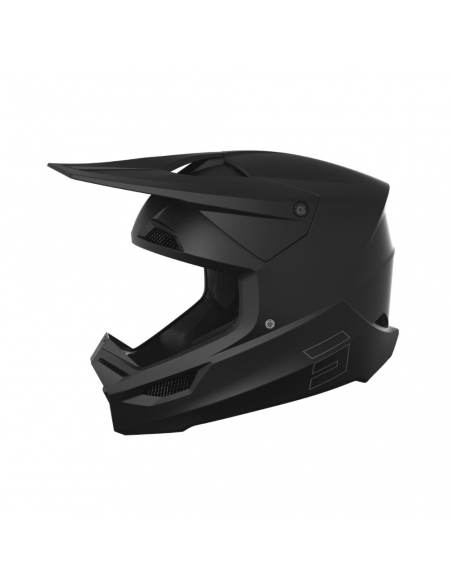 Casque Shot Race - Solid Black Matt