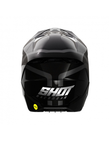 Casque Shot Race - Sky Grey Chrome