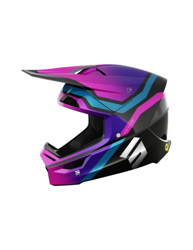 Shot Race Sky Helmet Purple Chrome