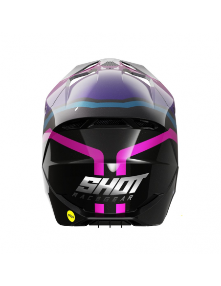Shot Race Sky Helmet Purple Chrome