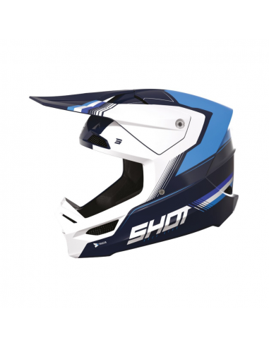 Shot Race Tracer Helmet Blue Glossy