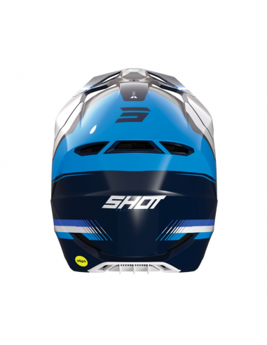 Shot Race Tracer Helmet Blue Glossy