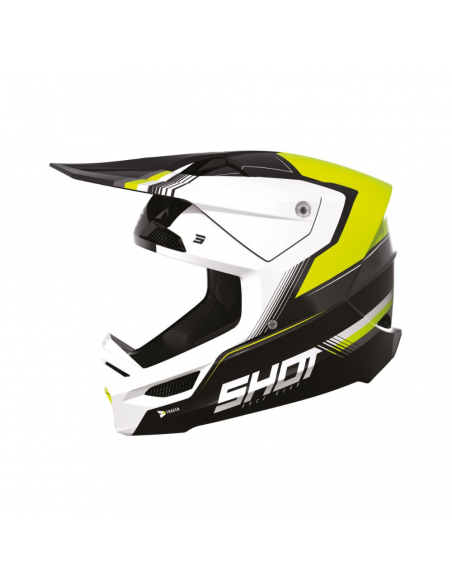 Shot Race Tracer Helmet Neon Yellow