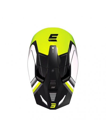Shot Race Tracer Helmet Neon Yellow
