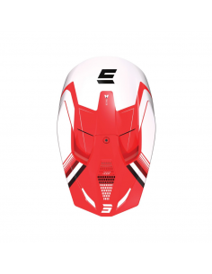 Shot Race Tracer Helmet Red Glossy 2