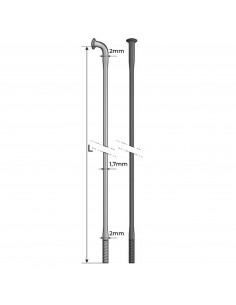Rayons Pride Hexagon Double Butted (X10) 2