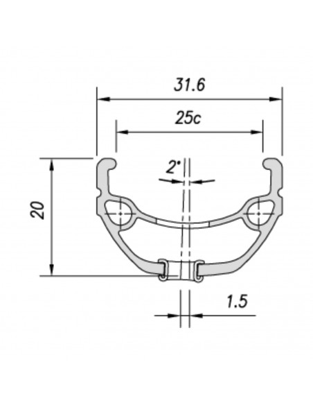 Mach1 Kargo 26" - Black Rim