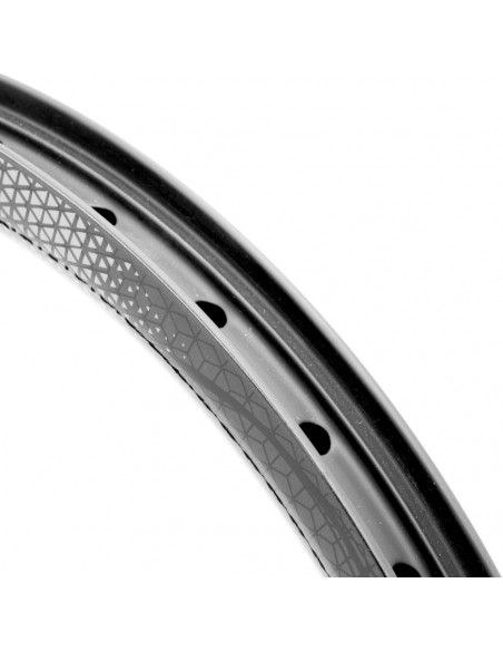 SD Components M58 V2 Aero Carbon - 20" - 36H - Shinny Black Rim