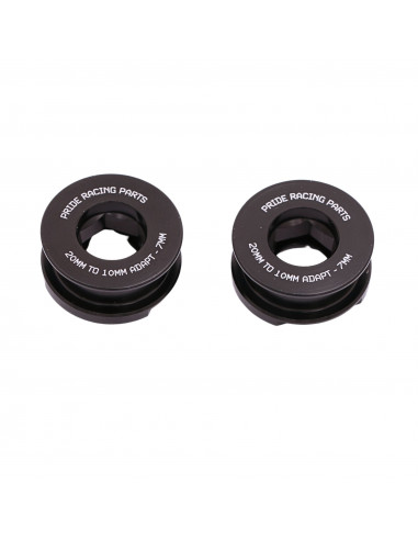 Adapters 20/10mm Pride Racing - 7mm