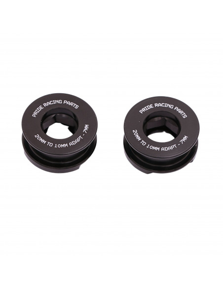 Adapters 20/10mm Pride Racing - 7mm
