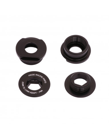 Adapters 20/10mm Pride Racing - 7mm
