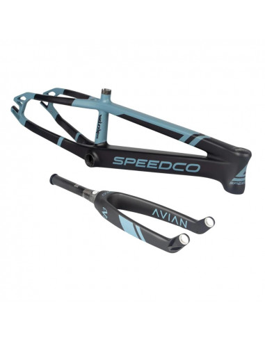 Kit Cadre/Fourche Speedco Velox Evo - Matte Sky Blue