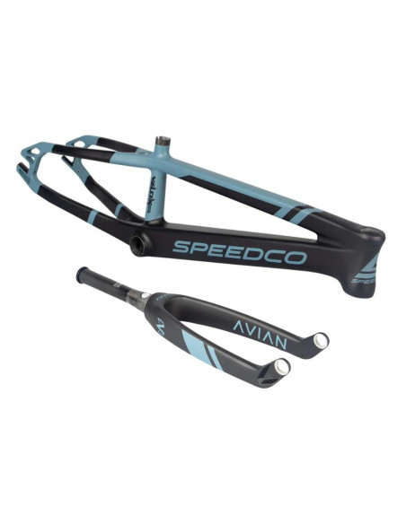 Kit Cadre/Fourche Speedco Velox Evo - Matte Sky Blue