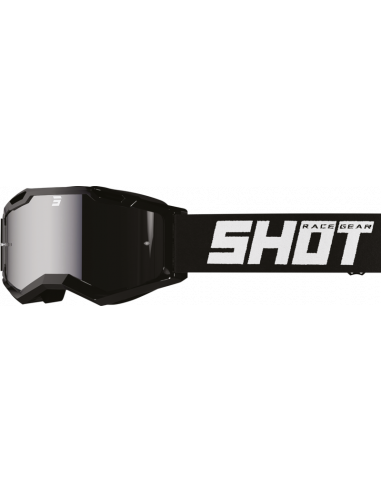 Shot Rocket Kid 2.0 Solid Goggles Iridium Black Glossy