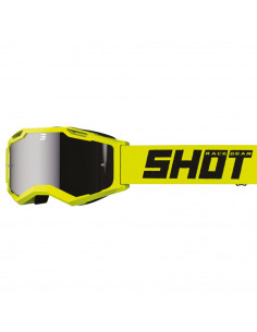 Masque Shot Assault 2.0 - Solid Iridium Neon Yellow Glossy