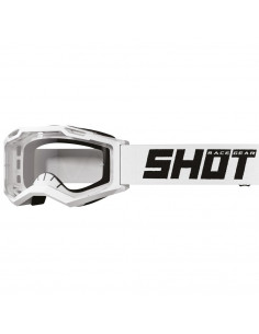Masque Shot Rocket Kid 2.0 - Blanc Brillant