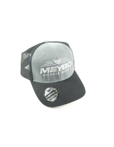 Casquette Meybo Trucker V5 - Incurvée - Noir