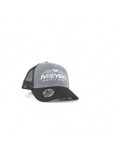 Casquette Meybo Trucker V5 - Incurvée - Noir