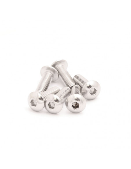 Pride Racing ISO 6 Bolts - Stainless - 16mm