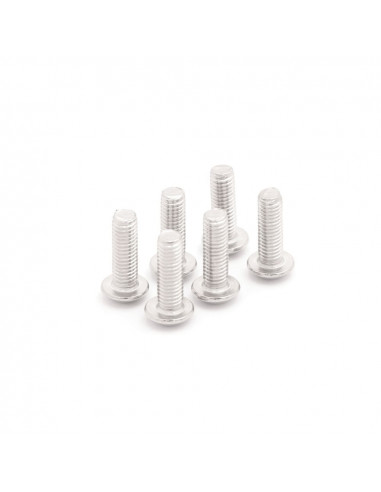 Pride Racing ISO 6 Bolts - Stainless - 16mm