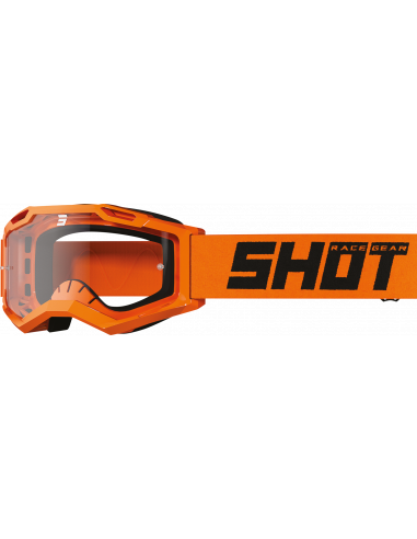 Shot Rocket Kid 2.0 Goggle - Solid Neon Orange Glossy