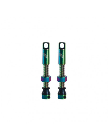 Title Tubeless Valves - Oil Slick