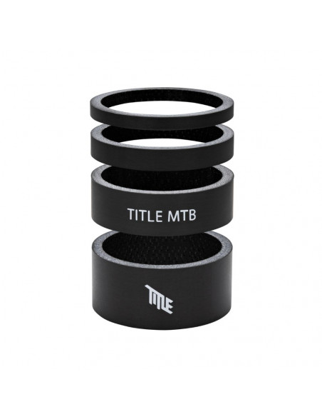 Title Carbon Headset Spacer Kit