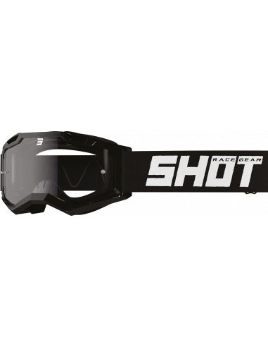 Shot Rocket Kid 2.0 Goggles - Solid Black Glossy