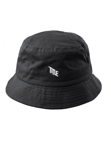 Title Bucket Hat Black