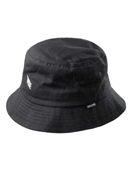 Title Bucket Hat Black