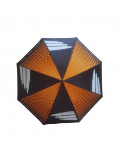 Meybo Umbrella Logo V2.0 Black/Orange 2