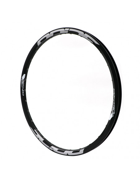 Pride Control Exp 28h Front Rim Black