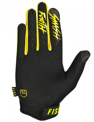 Fist Adult Gloves - Fluro Yellow