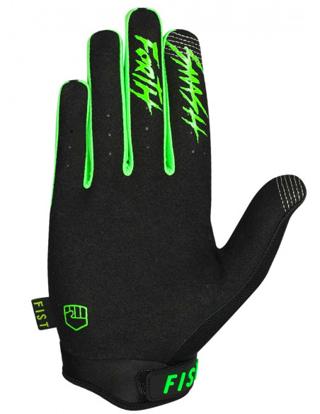 Fist Adult Gloves - Fluro Green