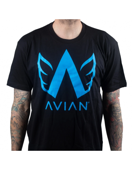 Avian Logo Black T-shirt