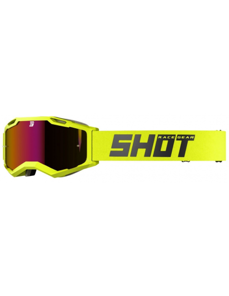 Shot Iris 2.0 Goggles - Solid Neon Yellow Glossy