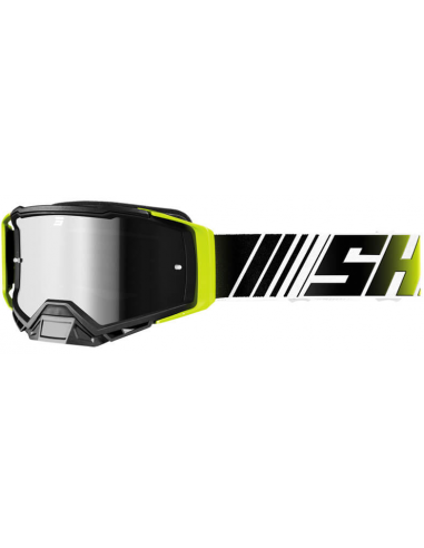 Shot Core Goggles - Stripe Neon Yellow Glossy