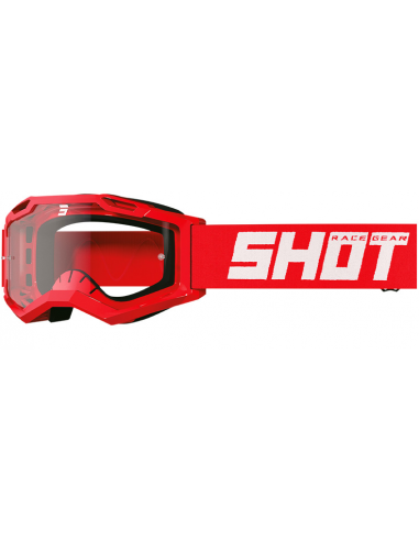 Shot Rocket Kid 2.0 Goggles - Solid Red Glossy