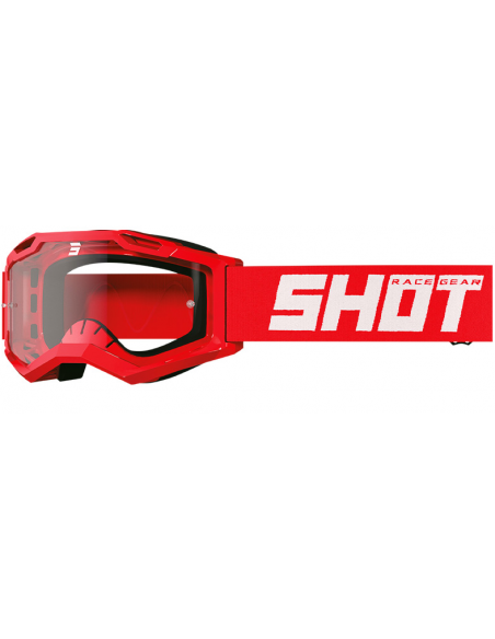 Shot Rocket Kid 2.0 Goggles - Solid Red Glossy