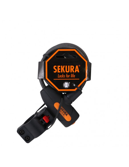 Cable Antivol Spirale Sekura KB104