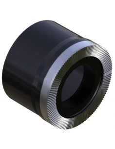 Onyx Knurled Cone - 10mm